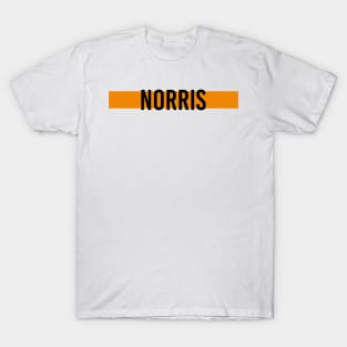 Lando Norris Driver Name - 2022 Season #4 T-Shirt